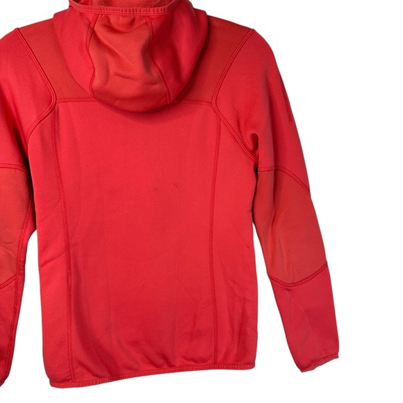 Patagonia Worn Wear Piton Hybrid Hoody Coral XS Fleece Jacket Outdoor Gorpcore - Picture 8 of 15